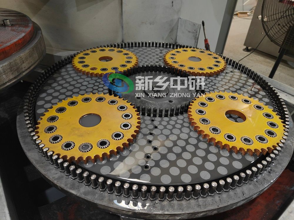 立式數(shù)控雙面研磨機齒輪工件平面研磨